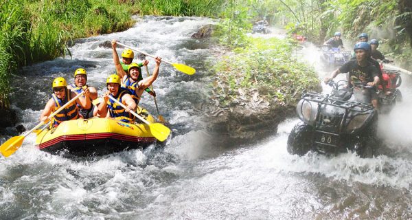 Bali Rafting and ATV Ride Package