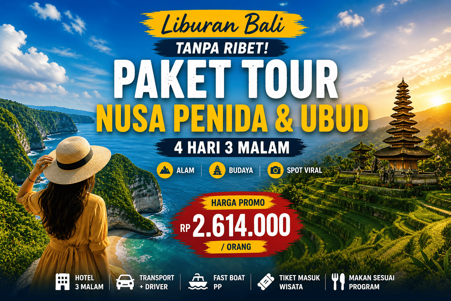 PAKET TOUR NUSA PENIDA 
