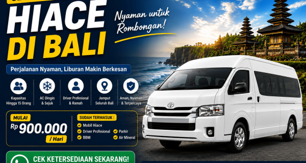 Sewa Mobil Hiace di Bali